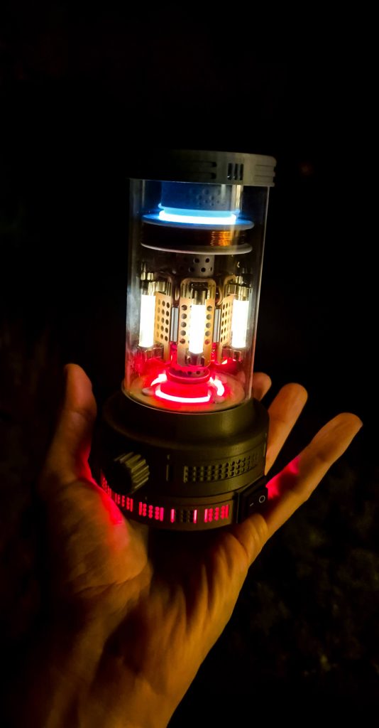 sci-fi desk lamp prototype